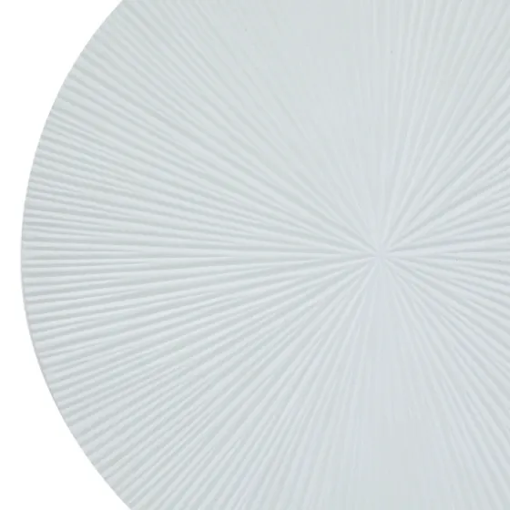 Matte Ribbed Sunburst Wall Plates, Set Of 3-Kirkland's Home Discount