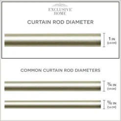 Matte Silver Hyde Wrap Around Curtain Rod, 120 In.-Kirkland's Home Hot