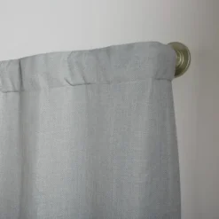 Matte Silver Hyde Wrap Around Curtain Rod, 72 In.-Kirkland's Home Best