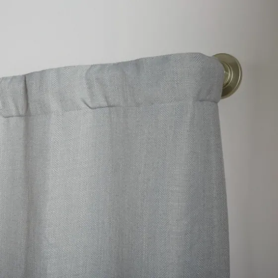 Matte Silver Hyde Wrap Around Curtain Rod, 72 In.-Kirkland's Home Best
