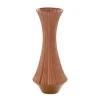 Matte Terracotta Fluted Ceramic Vase, 20 In.-Kirkland's Home Best Sale
