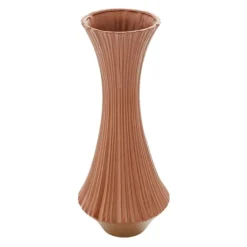 Matte Terracotta Fluted Ceramic Vase, 20 In.-Kirkland's Home Best Sale
