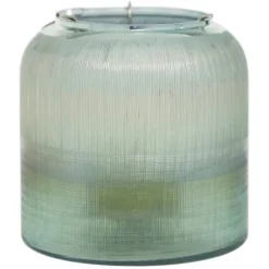 Matte Turquoise Glass Candle Holder-Kirkland's Home Online