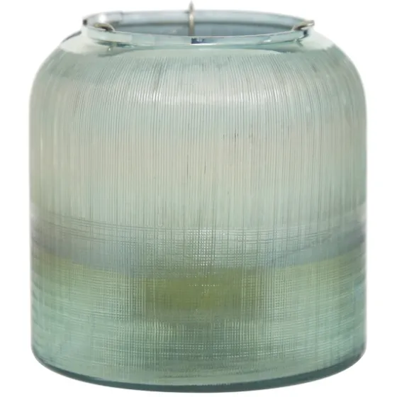 Matte Turquoise Glass Candle Holder-Kirkland's Home Online