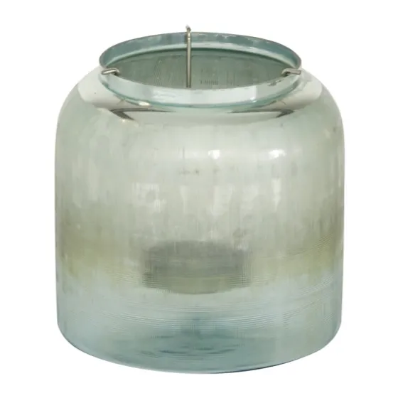 Matte Turquoise Glass Candle Holder-Kirkland's Home Online