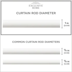 Matte White Open Sphere Curtain Rod, 72 In.-Kirkland's Home Outlet