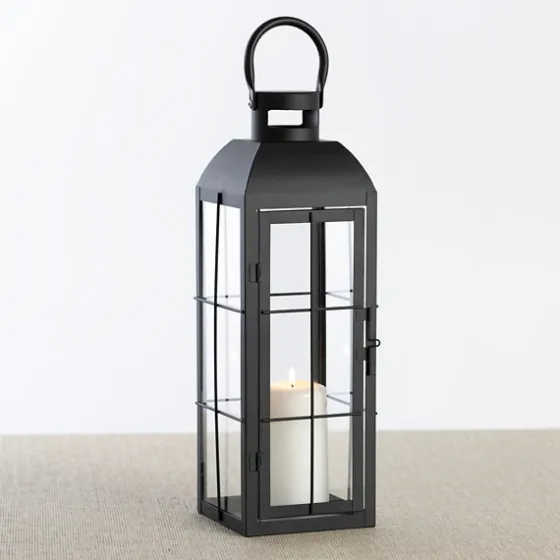 Matte Window Pane Lantern, 17 In.-Kirkland's Home Best