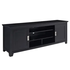 Matte Wood Sliding Doors Media Console-Kirkland's Home Cheap