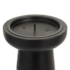 Matte Wood T-Shape Candle Holders, Set Of 3-Kirkland's Home Cheap