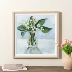 May Lily Of The Valley Framed Art Print-Kirkland's Home Best