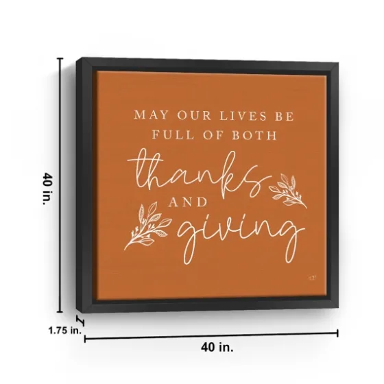 May Our Lives Giclee Canvas Wall Plaque-Kirkland's Home Online