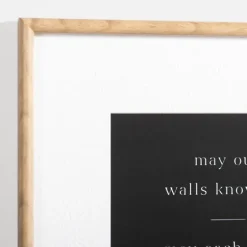 May Our Walls Know Joy Framed Wall Plaque-Kirkland's Home Outlet