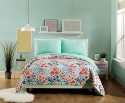 Mayflower Blue 2-Pc. Queen Bedding Quilt Set-Kirkland's Home Store