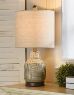 Maze Design Table Lamp-Kirkland's Home Fashion
