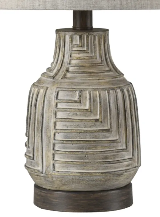 Maze Design Table Lamp-Kirkland's Home Fashion