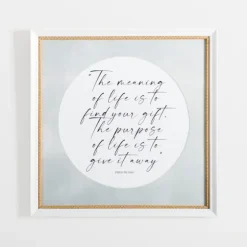Meaning Of Life Wall Plaque-Kirkland's Home Store