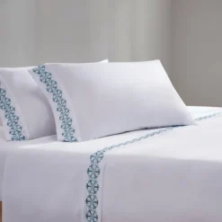 Medallion Hem Microfiber 4-Pc. King Sheet Set-Kirkland's Home Best Sale