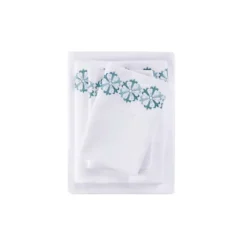 Medallion Hem Microfiber 4-Pc. Full Sheet Set-Kirkland's Home Clearance