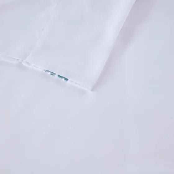 Medallion Hem Microfiber 4-Pc. Full Sheet Set-Kirkland's Home Clearance