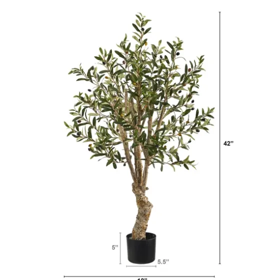 Mediterranean Olive Tree In Nursery Planter-Kirkland's Home Cheap