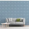 Medium Gray Florals Peel And Stick Wall Mural-Kirkland's Home Outlet