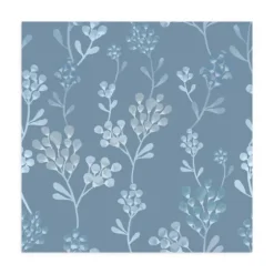 Medium Gray Florals Peel And Stick Wall Mural-Kirkland's Home Outlet