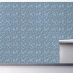 Medium Gray Florals Peel And Stick Wall Mural-Kirkland's Home Outlet