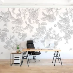 Medium Leaves Peel And Stick Wall Mural-Kirkland's Home Best Sale
