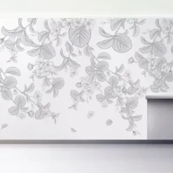 Medium Leaves Peel And Stick Wall Mural-Kirkland's Home Best Sale