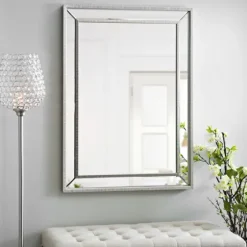 Medium Silver Luxe Mirror, 31.5X43.5 In.-Kirkland's Home Sale