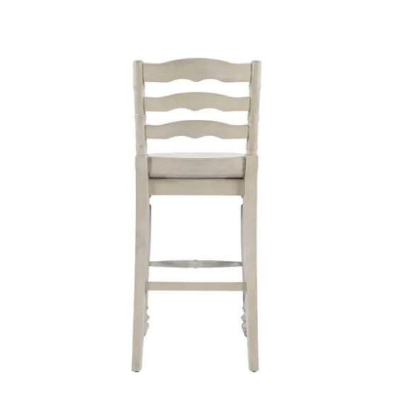Melvin Distressed Wash Bar Stool-Kirkland's Home Clearance
