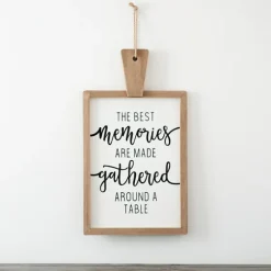 Memories Around A Table Cutting Board Wall Plaque-Kirkland's Home Cheap