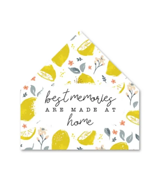 Memories Made At Home House Shaped Canvas Print-Kirkland's Home Cheap