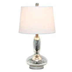 Mercury Glass Curvy Table Lamp-Kirkland's Home Cheap