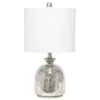Mercury Hammered Glass Shade Table Lamp-Kirkland's Home Outlet