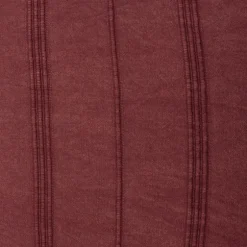 Merlot Striped Organic Cotton Throw Pillow-Kirkland's Home Cheap