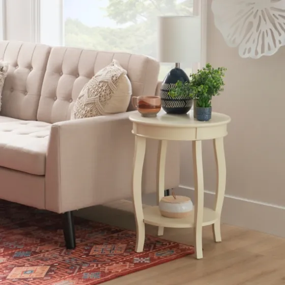 Merryweather Off White Accent Table-Kirkland's Home Store