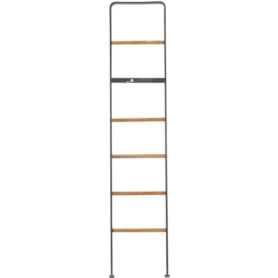 Metal And Fir Wood Leaning Ladder With Hooks-Kirkland's Home Discount