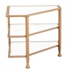 Metal And Glass Corner Tv Stand-Kirkland's Home Flash Sale