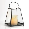 Metal And Glass Pyramid Lantern-Kirkland's Home Best