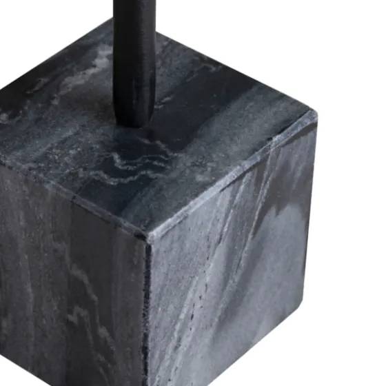 Metal And Marble Abstract Sculptures, Set Of 2-Kirkland's Home Cheap