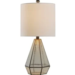 Metal And Seeded Glass Cage Table Lamp-Kirkland's Home Flash Sale