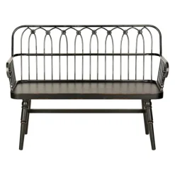 Metal And Wood Amy Bench-Kirkland's Home Hot