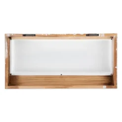 Metal And Wood Bath Sign With Hooks-Kirkland's Home Discount