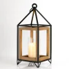 Metal And Wood House Frame Lantern, 16 In.-Kirkland's Home Cheap