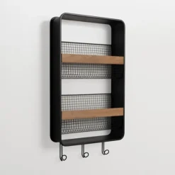 Metal And Wood Wall Magazine Rack-Kirkland's Home Best Sale