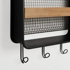 Metal And Wood Wall Magazine Rack-Kirkland's Home Best Sale