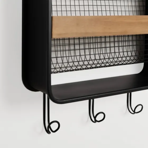 Metal And Wood Wall Magazine Rack-Kirkland's Home Best Sale