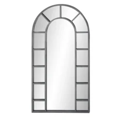 Metal Arch Frame Grid Overlay Mirror-Kirkland's Home Cheap
