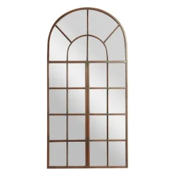 Metal Arch Frame Windowpane Wall Mirror-Kirkland's Home Cheap